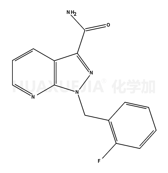 1-[(2-氟苯基)甲基]-1H-吡唑并[3,4-b]吡啶-3-羧酰胺