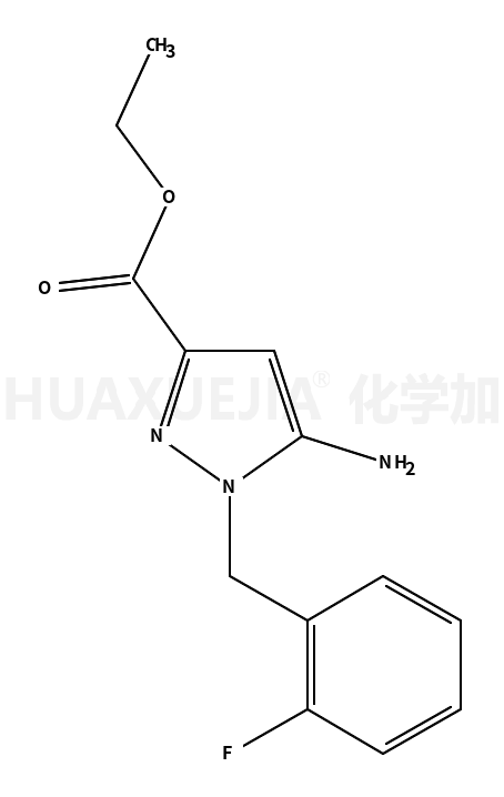 5-氨基-1-[(2-氟苯基)甲基]-1H-吡唑-3-羧酸乙酯