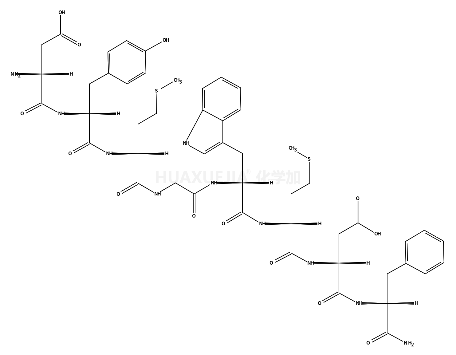 ASP-TYR-MET-GLY-TRP-MET-ASP-PHE-NH2