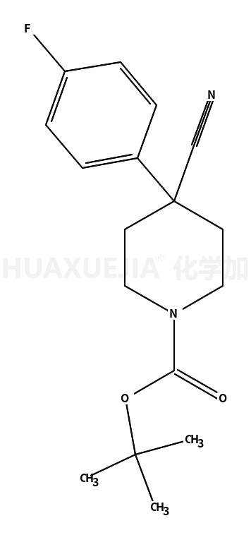 4-氰基-4-(4-氟苯基)哌啶-1-羧酸叔丁酯