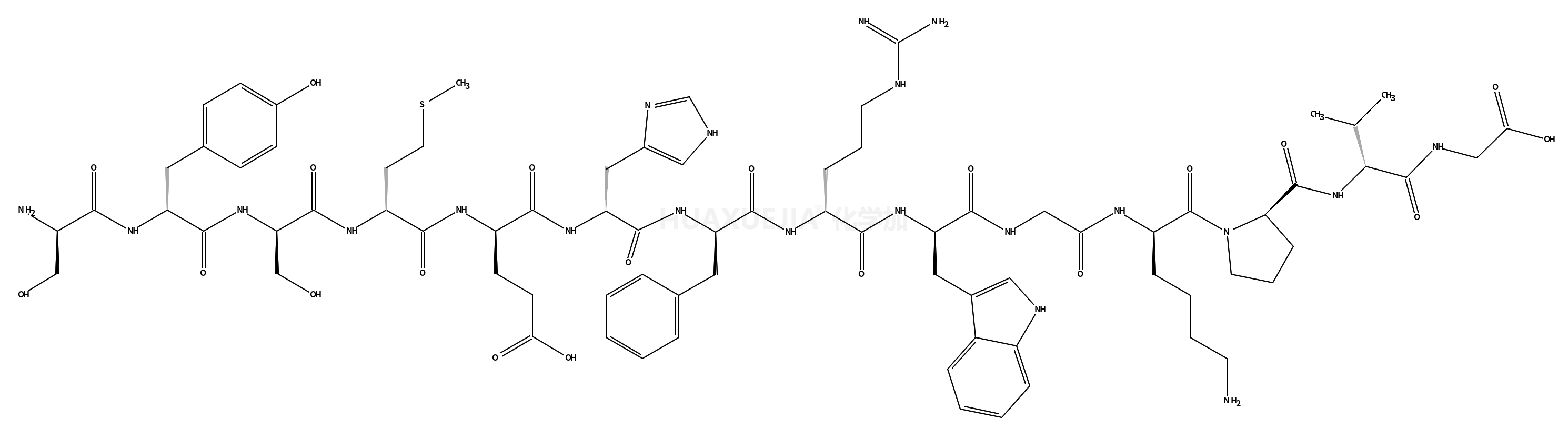 H-Ser-Tyr-Ser-Met-Glu-His-Phe-Arg-Trp-Gly-Lys-Pro-Val-Gly-OH