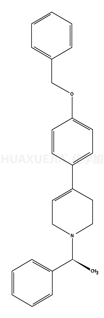 1,2,3,6-四氢-1-[(1R)-1-苯基乙基]-4-[4-(苯基甲氧基)苯基]吡啶