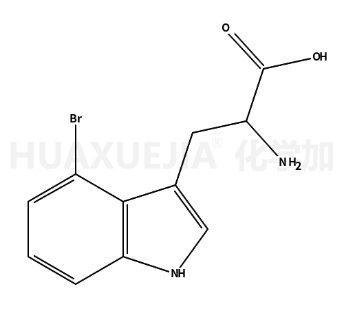 2-氨基-3-(4-溴-1H-吲哚-3-基)丙酸