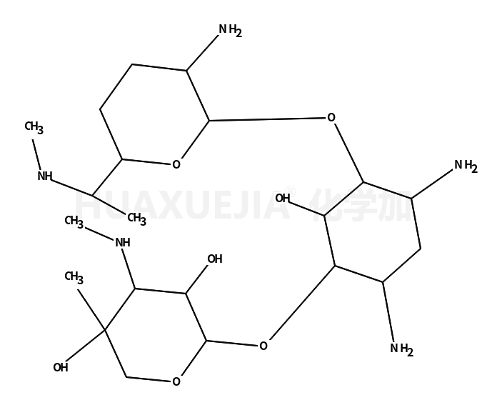 D-Streptamine,O-2-amino-2,3,4,6,7-pentadeoxy-6-(methylamino)-a-D-ribo-heptopyranosyl-(1®