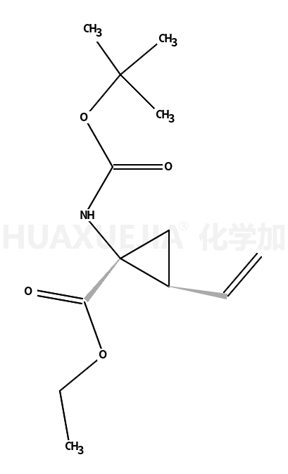 (1R,2S)-REL-1-[[(1,1-二甲基乙氧基)羰基]氨基]-2-乙烯基-环丙羧酸乙酯