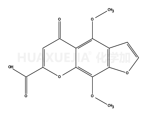 4,9-dimethoxy-5-oxo-5H-furo[3,2-g]chromene-7-carboxylic acid