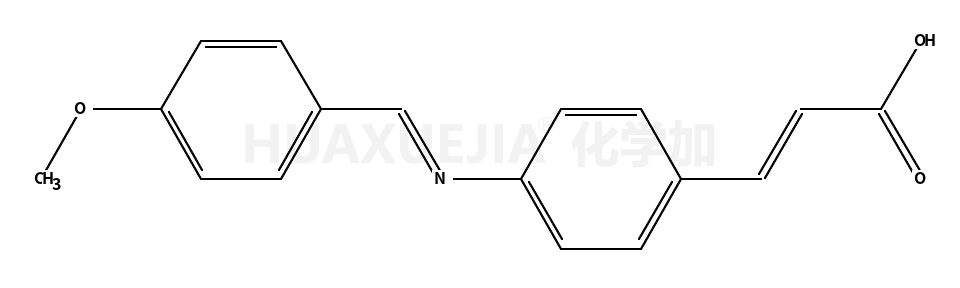 4-[(4-甲氧基苯亚甲基)氨基]肉桂酸