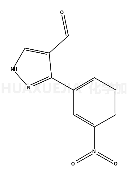 3-(3-硝基苯基)-1H-吡唑-4-甲醛