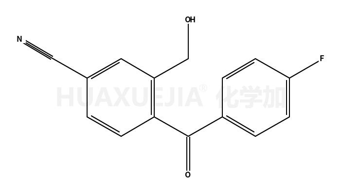 4-(4-氟苯甲酰基)-3-羟甲基 苯甲氰