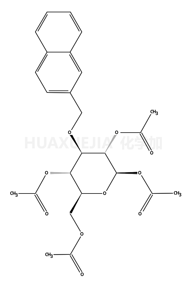 3-O-(2-甲基萘基)-1,2,4,6-四-O-乙酰基-β-D-吡喃葡萄糖苷