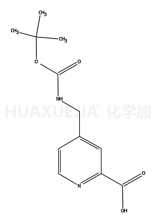 4-[(叔丁氧羰氨基)甲基]吡啶-2-羧酸[激子手性法用试剂]