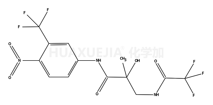 (2R)-2-hydroxy-2-methyl-N-[4-nitro-3-(trifluoromethyl)phenyl]-3-[(2,2,2-trifluoroacetyl)amino]propanamide