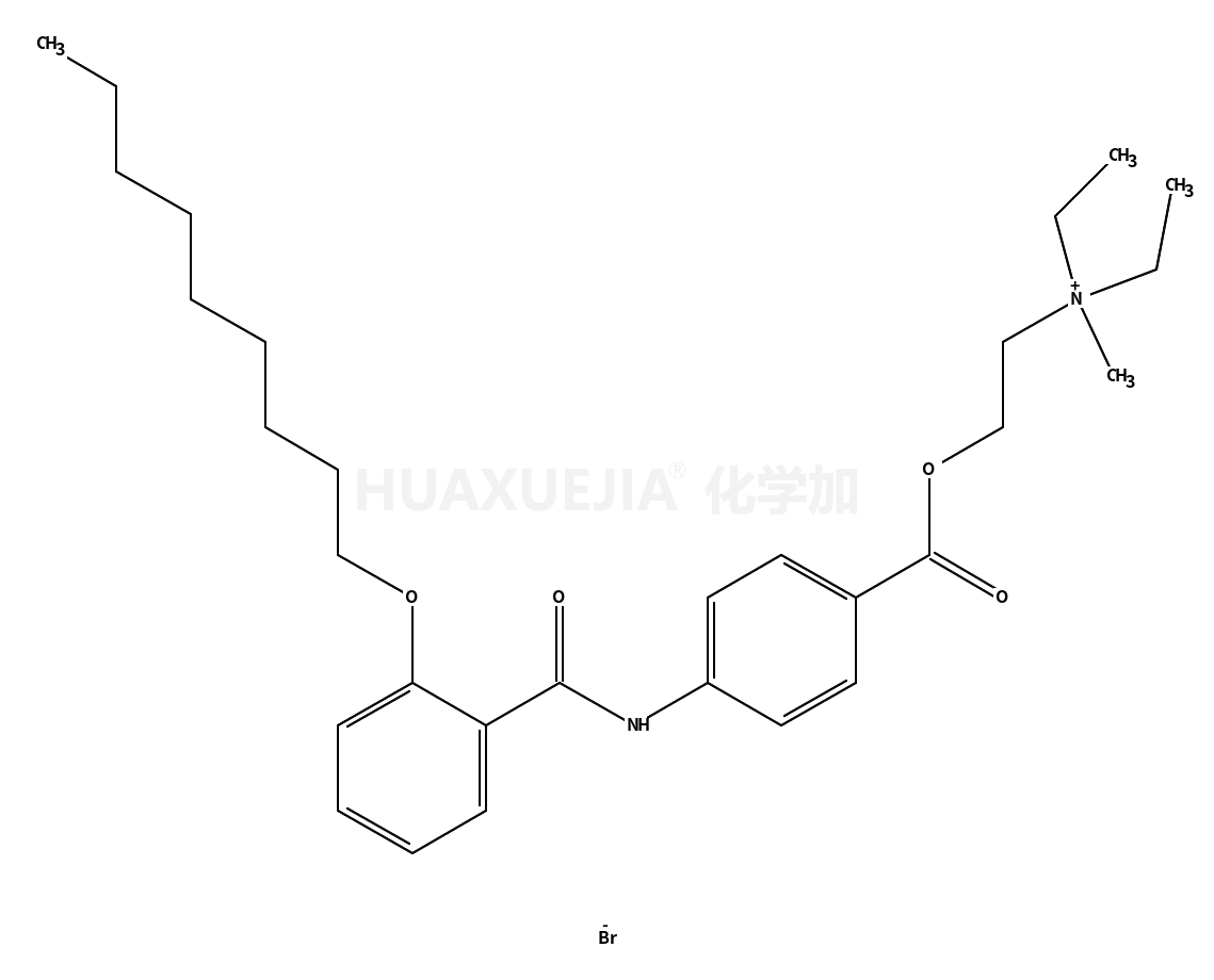 diethyl-methyl-[2-[4-[(2-nonoxybenzoyl)amino]benzoyl]oxyethyl]azanium,bromide