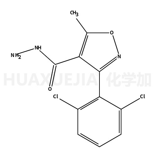 3-(2,6-二氯苯基)-5-甲基异噁唑-4-氨基甲酰肼