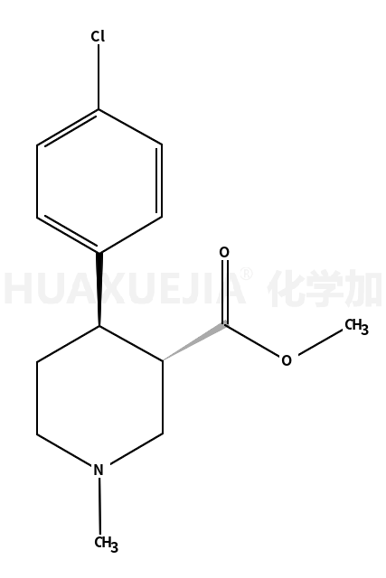 (3R,4S)-4-(4-氯苯基)-1-甲基哌啶-3-羧酸甲酯