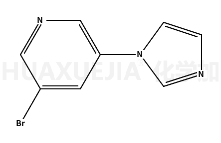 3-bromo-5-imidazol-1-ylpyridine