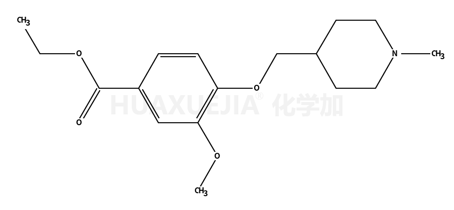 4-((1-甲基哌啶-4-基)甲氧基)-3-甲氧基苯甲酸乙酯