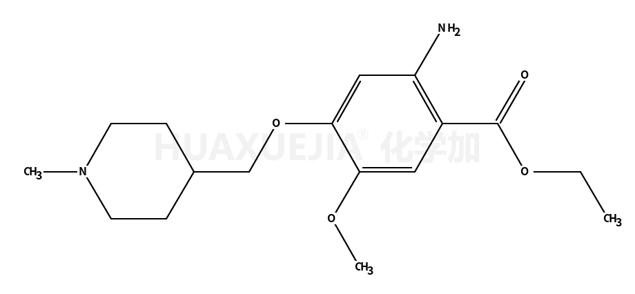 4-((1-甲基哌啶-4-基)甲氧基)-2-氨基-5-甲氧基苯甲酸乙酯