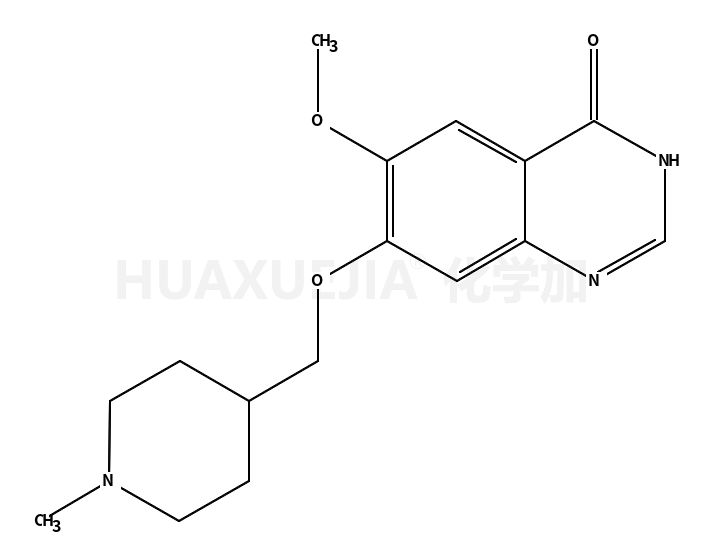 6-甲氧基-7-((1-甲基哌啶-4-基)甲氧基)喹唑啉-4(3h)-酮