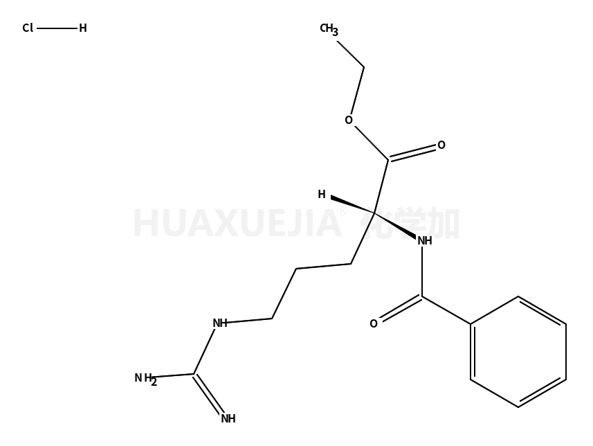 N{α}-苯甲酰-L-精氨酸乙酯鹽酸鹽