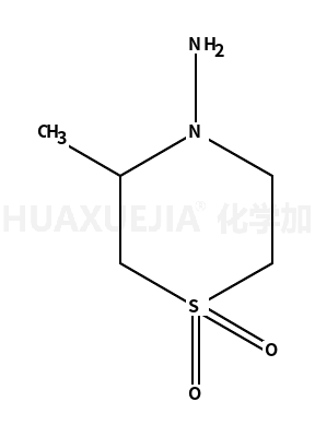 3-methyl-1,1-dioxo-1,4-thiazinan-4-amine