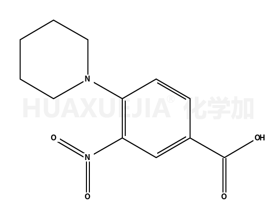 3-硝基-4-哌啶-1-苯甲酸