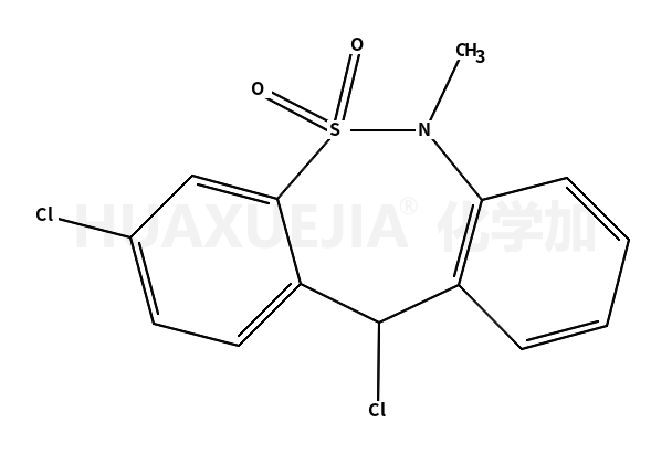 3,11-二氯-6,11-二氫-6-甲基-二苯并[c,f][1,2]硫氮雜卓5,5-二氧化物