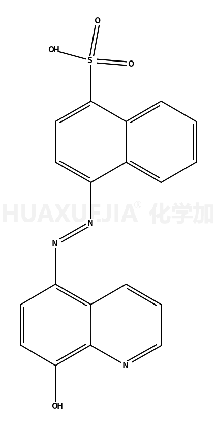 4-(8-羟基喹啉-5-偶氮)萘磺酸