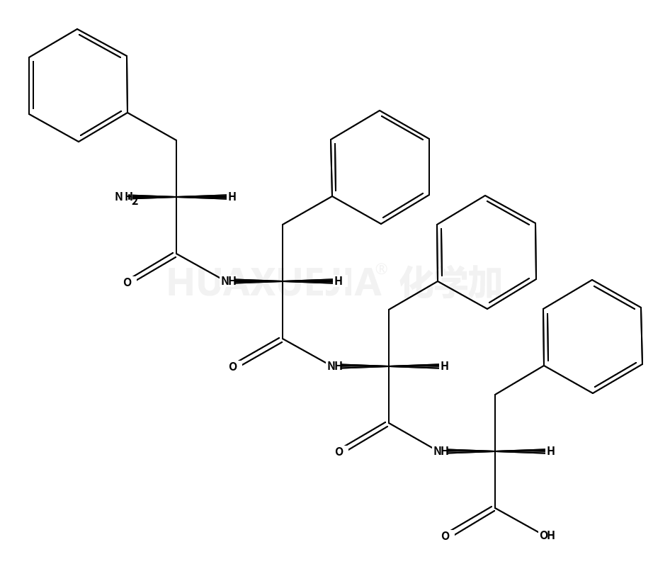 acetic acid,2-[[2-[[2-[(2-amino-3-phenylpropanoyl)amino]-3-phenylpropanoyl]amino]-3-phenylpropanoyl]amino]-3-phenylpropanoic acid