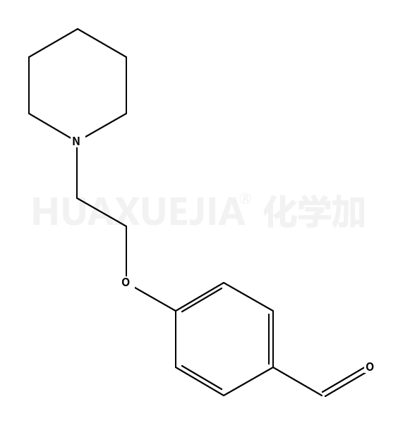 4-(2-哌啶-1-乙氧基)苯甲醛