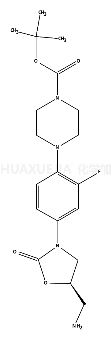 (S)-叔丁基-4-(4-(5-(氨甲基)-2-羰基恶唑烷酮-3-基)-2-氟苯基)哌嗪-1-羧酸