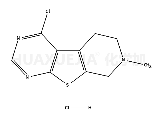 4-氯-5,6,7,8-四氢-7-甲基-吡啶[4',3':4,5]噻吩[2,3-d]嘧啶单盐酸盐
