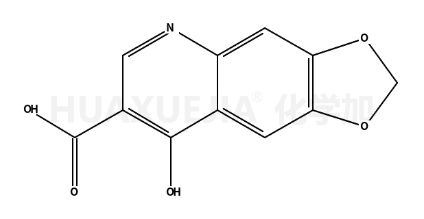 8-hydroxy-1,3-dioxolo[4,5-g]quinoline-7-carboxylic acid