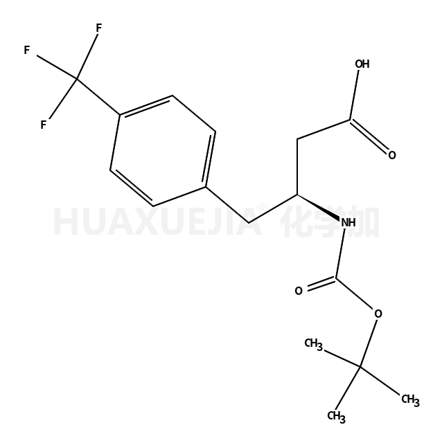 Boc-(R)-3-氨基-4-(4-三氟甲基苯基)-丁酸