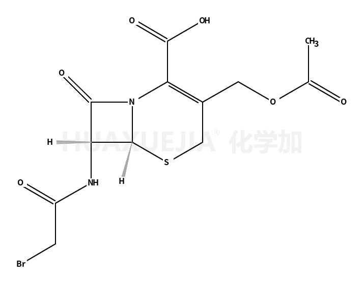 3-[(乙酰氧基)甲基]-7-[(溴乙酰)氨基]-8-氧代-(6R-TRANS)-5-硫杂-1-氮杂双环[4,2,0]辛-2-烯-2-羧酸