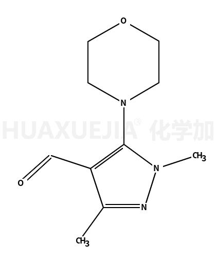 1,3-二甲基-5-吗啉-1H-吡唑-4-甲醛