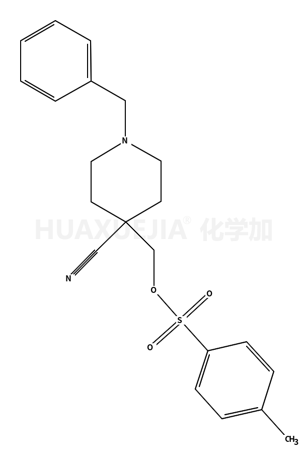 (1-苄基-4-氰基哌啶-4-基) 4-甲基苯磺酸甲酯