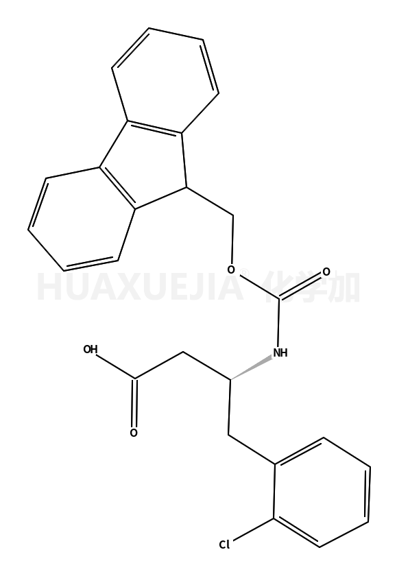 (S)-N-芴甲氧羰基-3-氨基-4-(2-氯苯基)丁酸