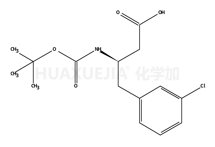 (S)-3-(Boc-氨基)-4-(3-氯苯基)丁酸