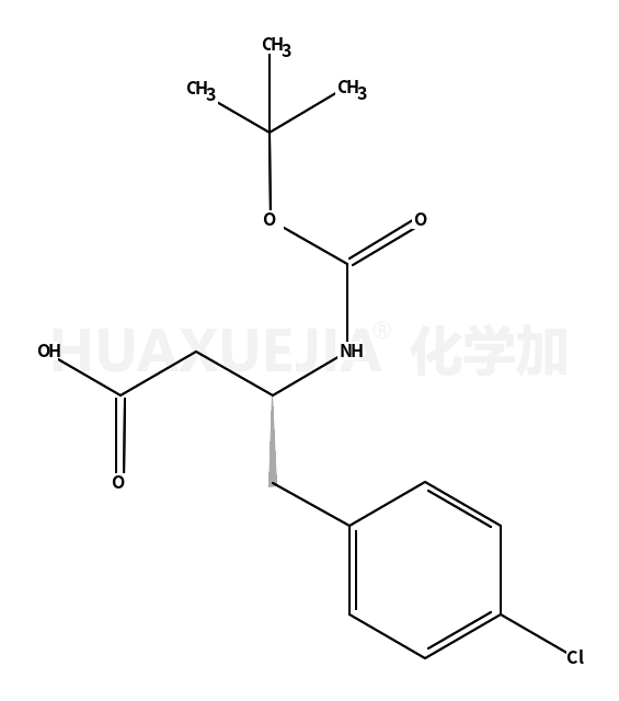 (S)-N-叔丁氧羰基-3-氨基-4-(4-氯苯基)丁酸