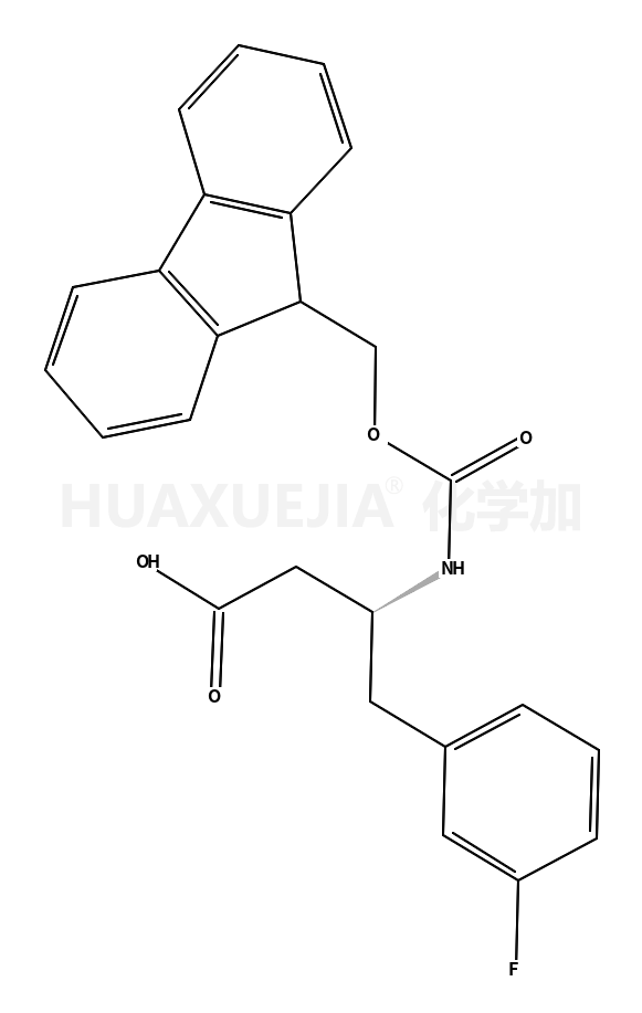 (S)-N-芴甲氧羰基-3-氨基-4-(3-氟苯基)丁酸