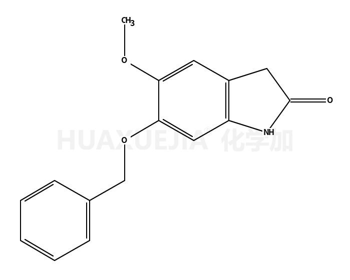 5-甲氧基-6-苯甲氧基-1，3二氢吲哚-2-酮