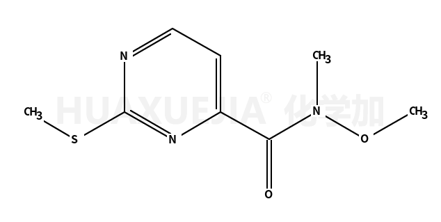 N-甲氧基-N-甲基-2-(甲硫基)-4-嘧啶甲跣胺