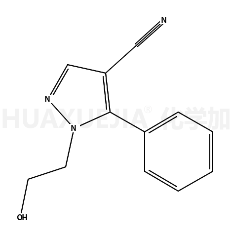 1-(2-羟基乙基)-5-苯基-1H-吡唑-4-甲腈