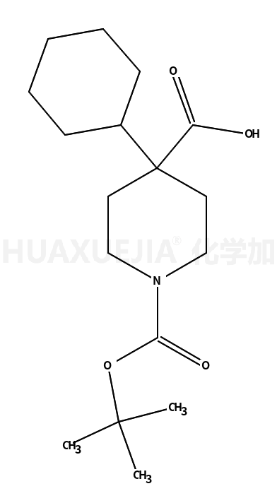 BOC-4-环己基-哌啶-4-羧酸