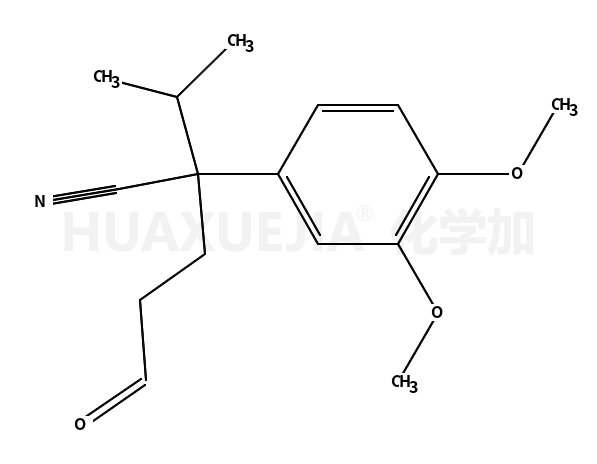 3-(3,4-二甲氧苯基)-2-甲基-6-羰基己烷-3-甲腈