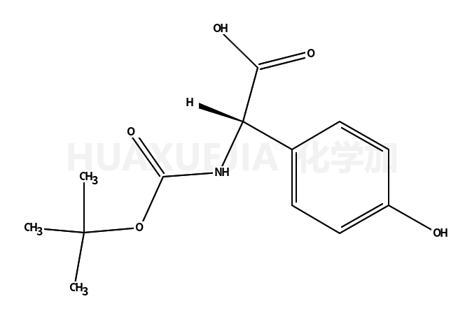 N-Boc-R-对羟基苯甘氨酸