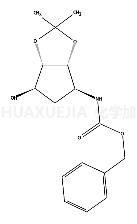 N-[(3aS,4R,6S,6aR)-四氢-6-羟基-2,2-二甲基-4H-环戊烯并-1,3-二氧戊环-4-基]氨基甲酸苄酯