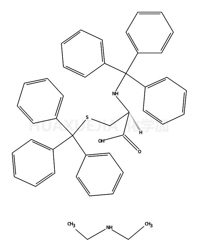 二乙基胺 N-三苯甲基-3-(三苯甲硫基)-L-丙氨酸盐