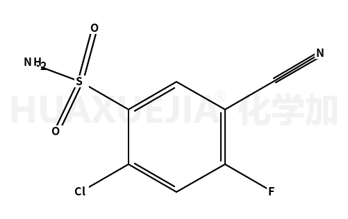 4-氯-2-氟-5-磺酰胺苯甲腈